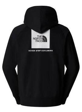 Sudadera The North Face Ranglan Box negro para hombre