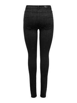 Pantalón vaquero Only Druna skinny negro para mujer