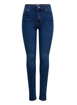 Pantalón vaquero Only Druna skinny azul para mujer