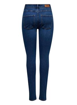 Pantalón vaquero Only Druna skinny azul para mujer