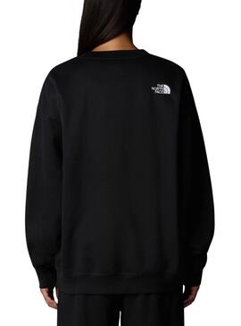 Sudadera The North Face Essential Oversize negro para mujer