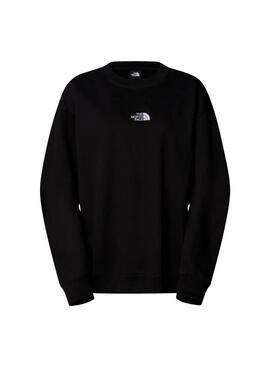 Sudadera The North Face Essential Oversize negro para mujer