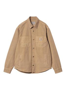 Sobrecamisa Carhartt Conro camel para hombre