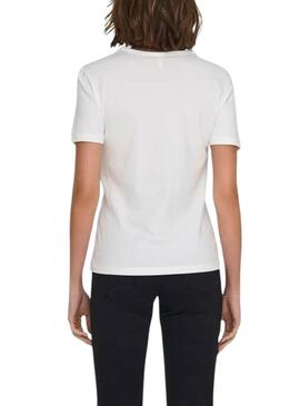 Camiseta Only Alba blanco para mujer