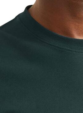 Camiseta Jack and Jones Vesterbro verde para hombre