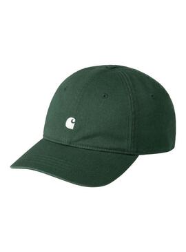 Gorra Carhartt Madion Logo verde para hombre