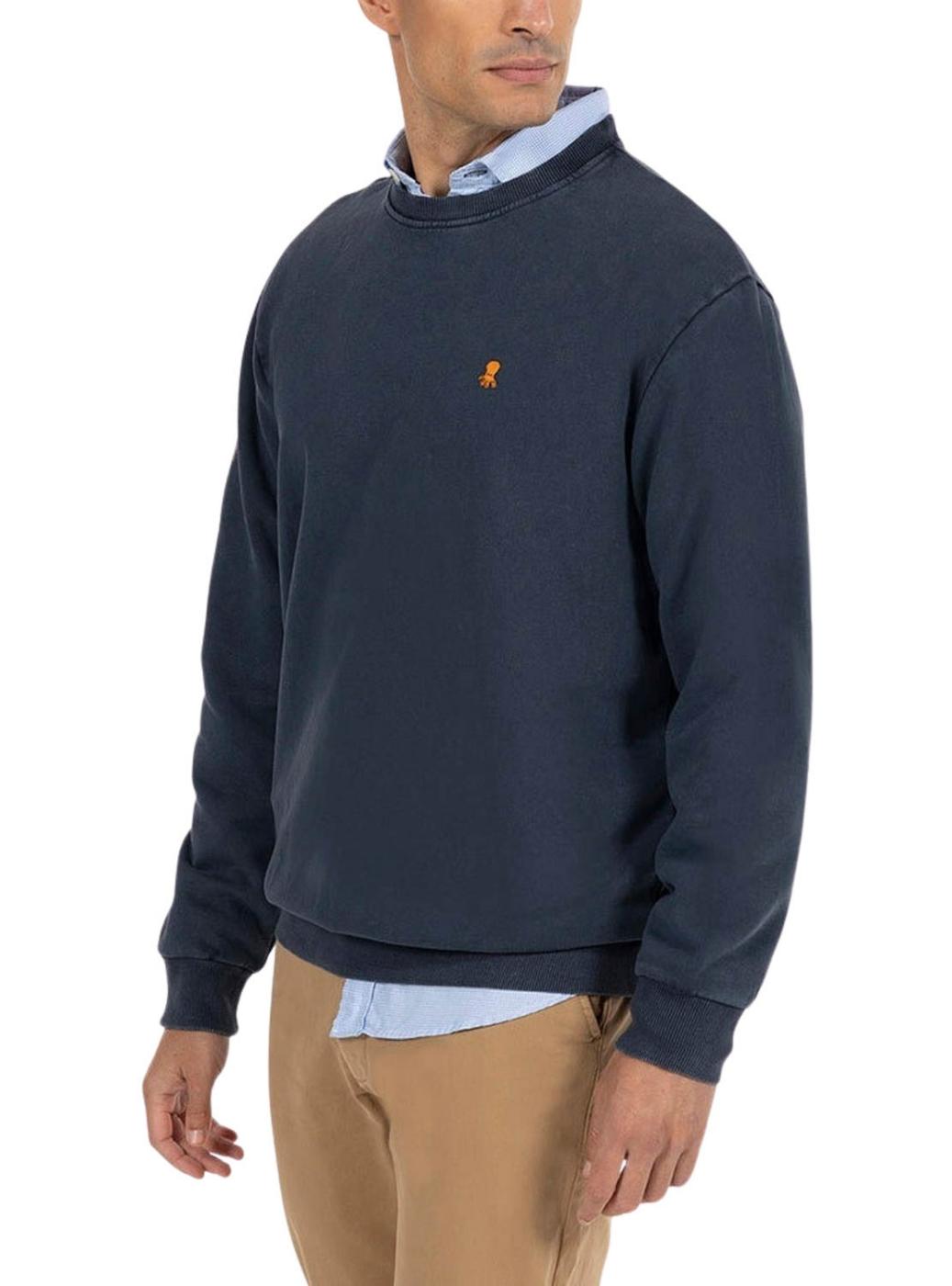 Sudadera El Pulpo marino bordado para hombre