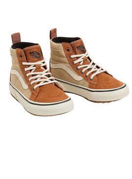 Zapatillas Vans MTE SK8-Hi Cuero Camel para niños