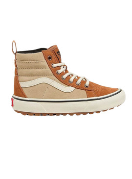 Zapatillas Vans MTE SK8-Hi Cuero Camel para niños