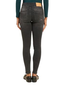 Pantalón vaquero Naf Naf skinny gris para mujer