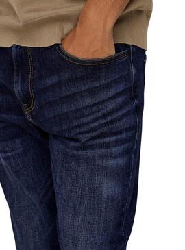 Pantalón vaquero Only and Sons Weft oscuro para hombre