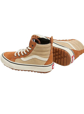 Zapatillas Vans MTE SK8-Hi Cuero Camel para niños