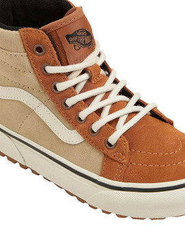 Zapatillas Vans MTE SK8-Hi Cuero Camel para niños