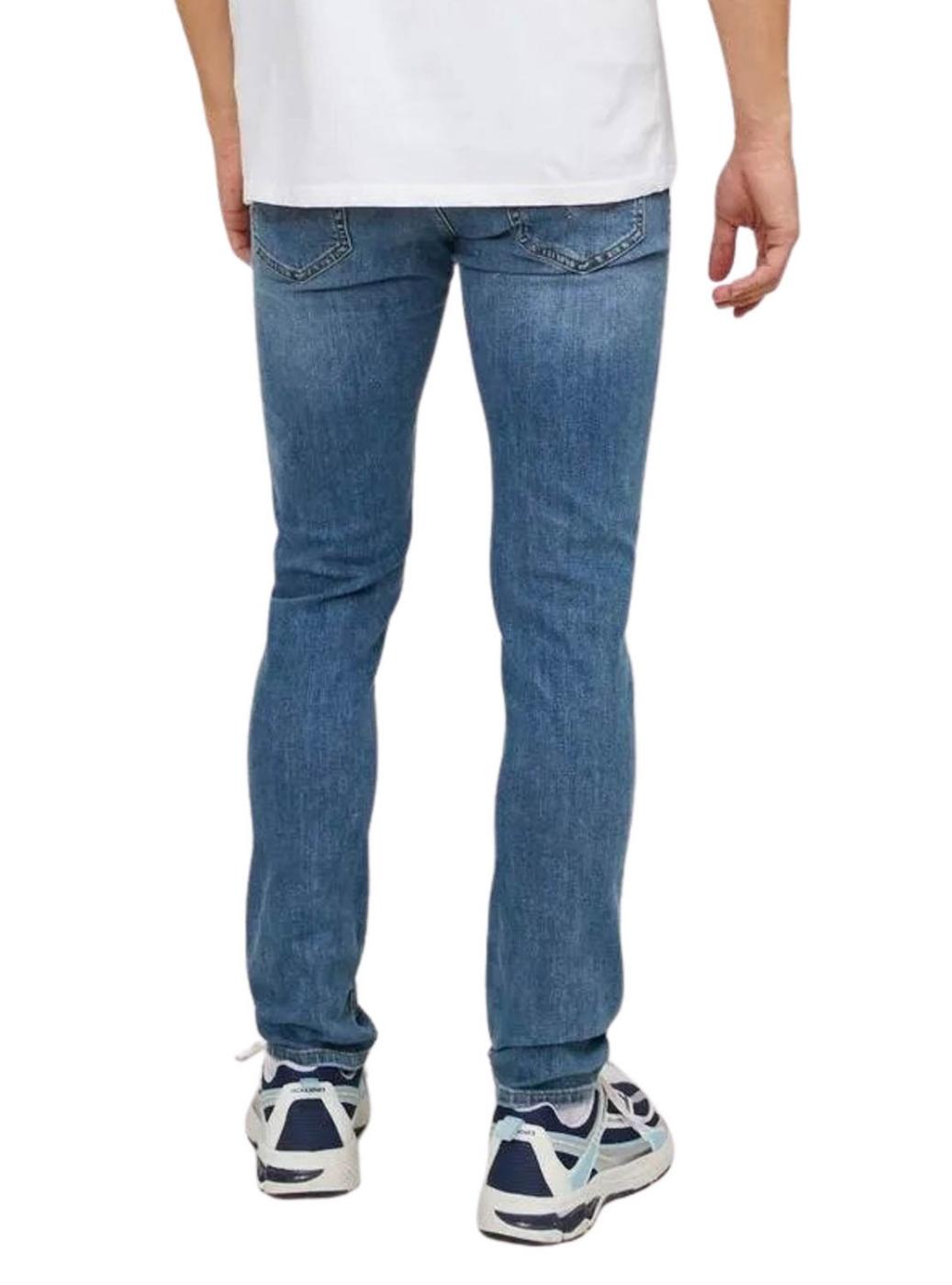 Pantalón vaquero Jack and Jones Gleen azul para hombre