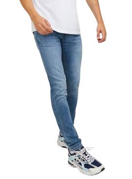 Pantalón vaquero Jack and Jones Gleen azul para hombre