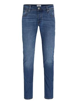 Pantalón vaquero Jack and Jones Gleen azul para hombre