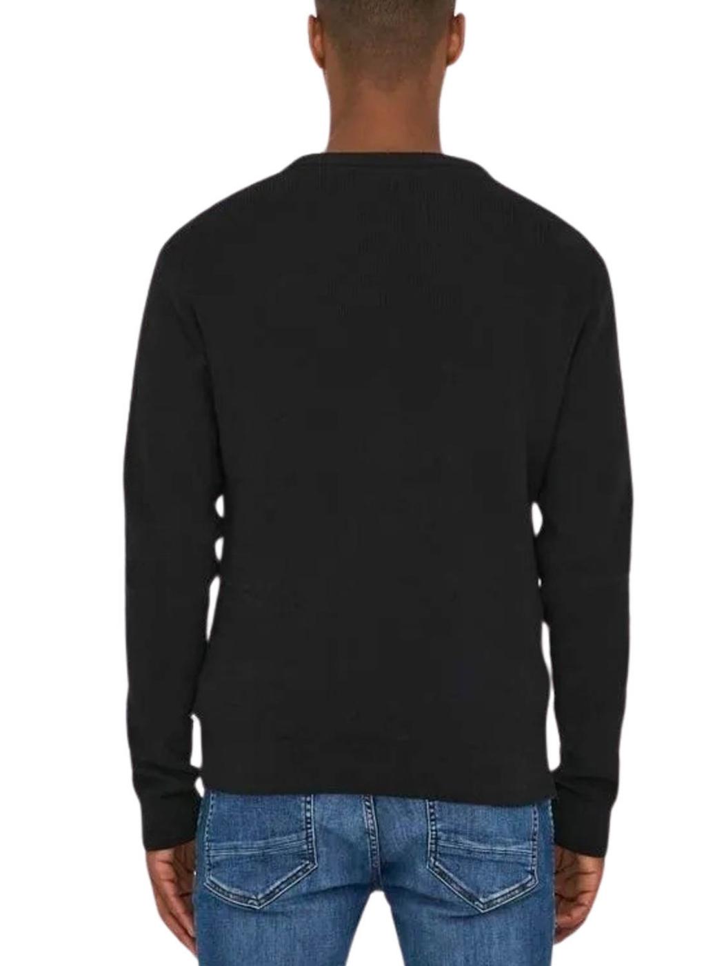 Jersey Only and Sons Phil negro para hombre