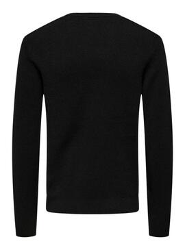 Jersey Only and Sons Phil negro para hombre