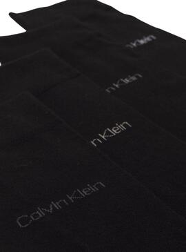 Caja regalo 4 pares calcetines Calvin Klein negro para hombre