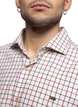 Camisa Klout cuadros Pablo para hombre