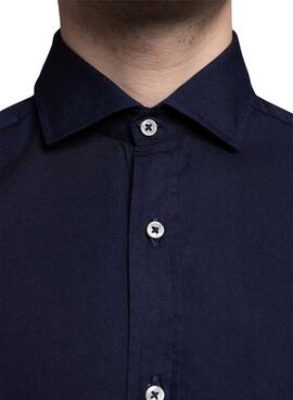 Camisa Klout Noite marino para hombre