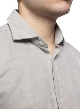 Camisa Klout Siberia gris para hombre