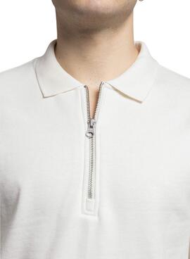 Sudadea Klout Mid Zip blanco para hombre