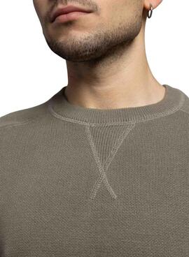 Jersey Klout Raglan verde para hombre