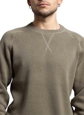 Jersey Klout Raglan verde para hombre