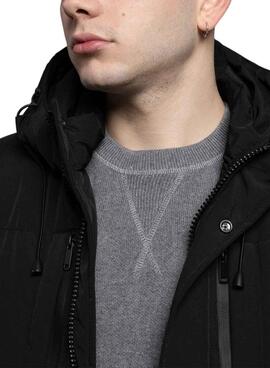 Parka Klout Andorra acolchada negro para hombre