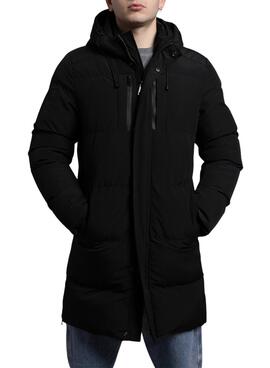 Parka Klout Andorra acolchada negro para hombre