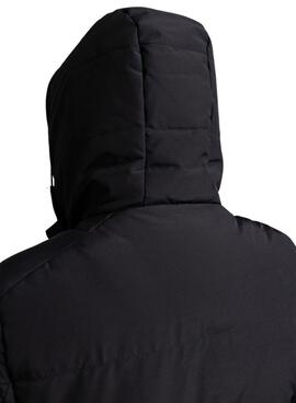 Parka Klout Andorra acolchada negro para hombre