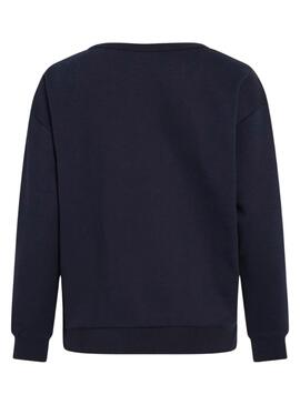 Sudadera Vila Vimaldea azul marino para mujer