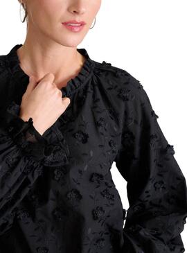 Camisa Naf Naf Narina negro para mujer