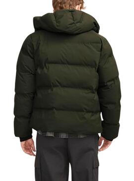 Chaqueta acolchada Jack and Jones Payne verde para hombre