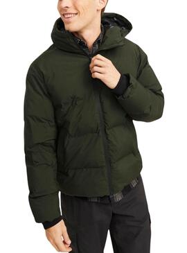 Chaqueta acolchada Jack and Jones Payne verde para hombre