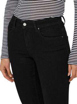 Pantalón vaquero Only Blush Flared negro para Mujer