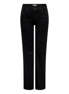 Pantalón Vaquero Only Blush recto negro para mujer