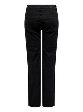 Pantalón Vaquero Only Blush recto negro para mujer