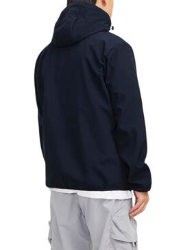 Chaqueta softshell Jack and Jones Theo marino para hombre