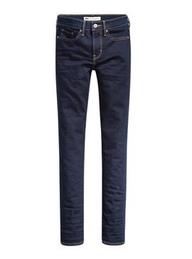 Pantalón vaquero Levis 312 Shaping slim oscuro para mujer