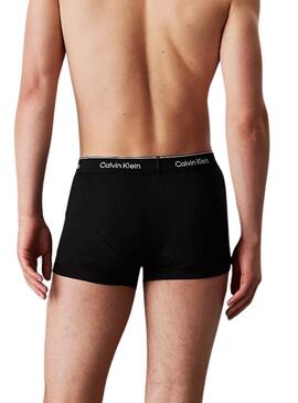 Pack 3 bóxers Calvin Klein algodón negro para hombre