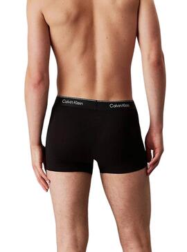 Pack 3 bóxers Calvin Klein negros y rojo para hombre