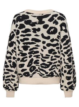 Jersey Only Lima animal print para mujer