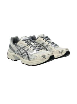 Zapatillas Asics Gel 1130 beige y gris para mujer