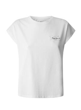 Camiseta Pepe Jeans Lorena blanco para mujer