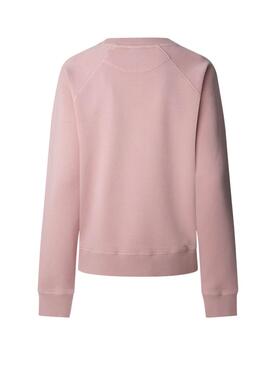 Sudadera Pepe Jeans Lupita rosa para mujer