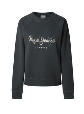 Sudadera Pepe Jeans Lupita negro para mujer