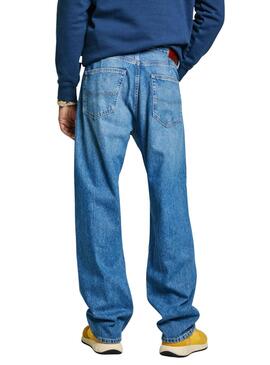 Pantalón Vaquero Pepe Jeans Straight 73 azul para hombre