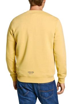 Sudadera Pepe Jeans Damian amarillo para hombre